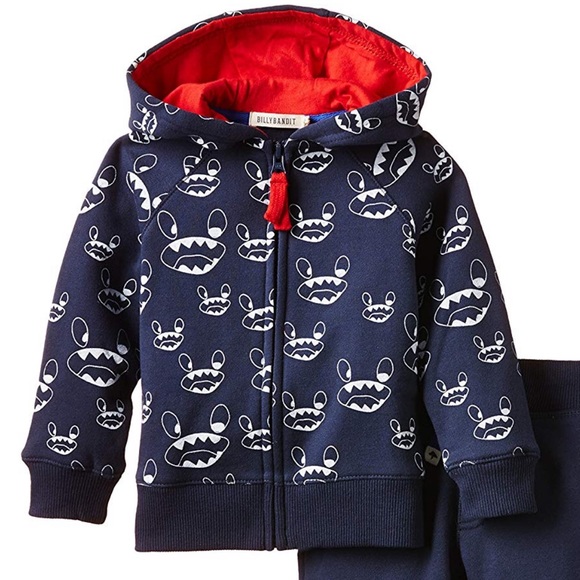 Billybandit Other - Billy Bandit Little Boy Monsters Sweatshirt Hoodie
